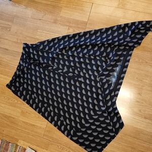 Worthington faux wrap asymmetric skirt sz 2